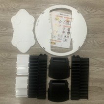 세차 버킷 돌리 세차통 워시 박스 쥐트랩 재사용 가능한 스마트 플립 및 슬라이드 버킷 뚜껑 마우스 인도적, 14 2 ladders(with box