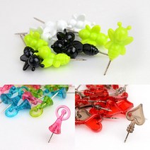 압정핀 침핀 플라스틱압정, 비니(10P)