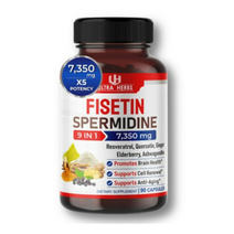 울트라허브 피세틴 5000mg Fisetin, 1개, 90캡슐