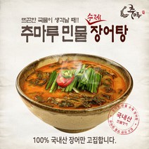 [추마루] 정성가득 국내산 수제 민물 장어탕 550g x 5팩, 단품
