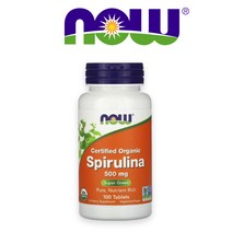 나우푸드 스피루리나 스피룰리나 500mg 100캡슐