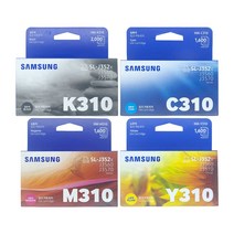 삼성전자 INK-K310 C310 M310 Y310 4색세트 정품잉크, 삼성정품 K310+C310+M310+Y310 4색세트
