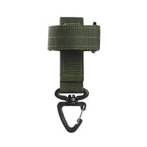 내열 방열장갑 안전 소방관 스트랩 소방관 스트랩 홀더 구조 조절 가능한 홀더 클립 건설, 육군 녹색