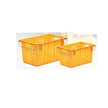 새송이버섯 배 적제박스 과일상자 토마토농장 캐리어공구함 플라스틱 이사짐포장박스 이삿짐택배박스 비닐, 과일상자 녹색