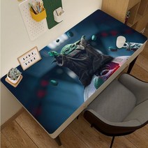 게이밍 의자디즈니 스타 워즈 마스터 베이비 요다 90x40cm 큰 두꺼운 마우스 패드 키보드 노트북 테이블 매, 01 A1_02 LockEdge700x300x3mm