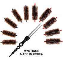 MYSTIQUE 볼륨 헤어롤 구르프12종 뽕그루프 헤어스타일링 헤어롤셋팅기