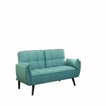 Cheyenne Upholstered Sofa Bed Blue null, 1