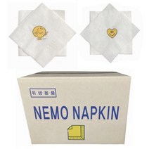 친환경 네모냅킨 3천매, 하트냅킨 (백색) 3천매