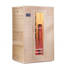 가정용찜질방 원적외선 반신욕 효과 훈윤 실내사우나, 밝고 큰 유리문이 있는 싱글룸