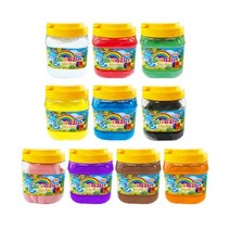 상상력 개발 대용량 컬러클레이 400g 갈색