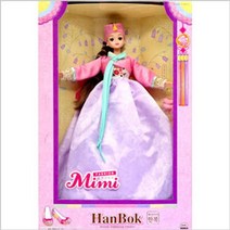 패션미미 한복 초롱아씨 어린이 인형 놀이 장난감 인형 장난감 미미 월드 옷 집 웨딩 패션 공주 리틀, 미미미 쿠팡 본상품선택