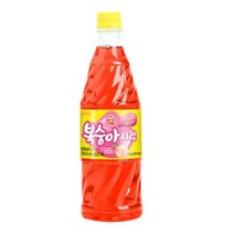 오뚜기 시럽 슬러시원액 복숭아시럽 1kg 1병, 5개