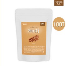 시나몬 계피 계피차 100티백 물 워터 yb1 목건강 대용량, 100개입, 1g