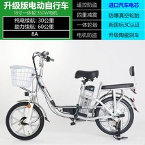 전기 자전거 2인승 전동 킥보드 배달 운동 패달 겸용 알루미늄 합금 성인 남성 여성 이중 리튬 배터리, B60KM