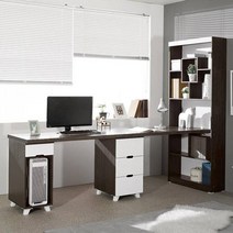 모아가구 퍼니 1500 서랍형 코너 책상세트/책상세트/컴퓨터책상/책상/가구/미아트/미소비즈/신학기/신학기가구/학생가구, 오크