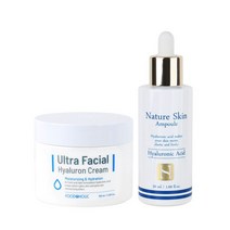 푸드어홀릭 수분 히알루론크림100ml+히알루론앰플50ml