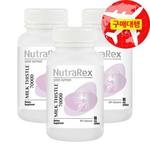 뉴트라렉스 밀크씨슬 70000mg 90캡슐, 3개