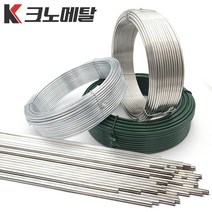 철사 스텐 아연도금 PVC 강선 직선 연선, PVC코팅철사[연선] 500g, 1.5mm-60미터