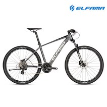 2022 엘파마 벤토르 27.5인치 V2000 24단 MTB자전거, XL(470), 그레이블랙