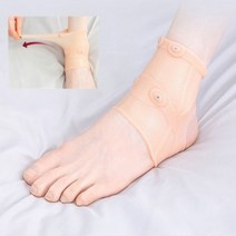 자석 실리콘 발목 보호대 압박붕대 1쌍, 상세페이지 참조