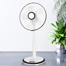 대웅모닝컴 스탠드 선풍기 리모컨 회전 공기순환 DWF-E5674B
