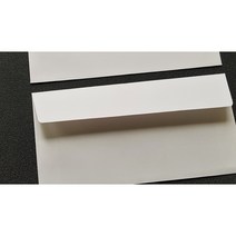 캘리그라피 봉투 티켓 봉투 상품권 봉투(8.5X17.5 100매), 3) 체크 백색 레자크(100매)