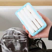 지부달인 비누 수납박스 거품기 틱톡 아이템 비누 받침 신상품, 블루*2개