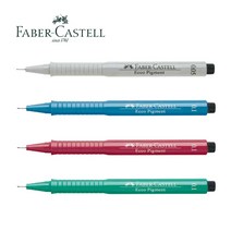 파버카스텔 에코피그먼트펜 4가지 컬러 0.05-0.8 낱색, 블루 0.5