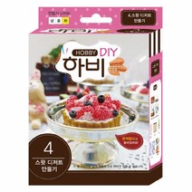 클레이 스윗 디저트 만들기 키트 세트 재료 미술 수업 활동 도안 꾸미기 방과후 점토 소프트 크라프트 미니어쳐, 본상품