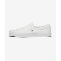 [국내정식매장] VANS 남녀공용 운동화 클래식 슬립온 - 화이트 VN000EYEW001 Classic Silp-On true white