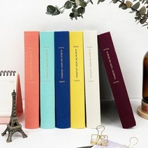 클래식 감성 포토 앨범 사진첨 여행 추억 보관_ 94590EA, BURGUNDY
