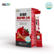 홍삼석류 석류홍삼 6년근홍삼 스틱 NFC착즙석류 홍삼농축액 진세노사이드 HACCP 30포, 10g x 30포