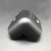 일렉 기타 멀티 이펙트 페달 8pcs 블랙 기타 앰프 스테이지 스피커 캐비닛 코너 프로텍터 2 홀 앰프 코너 플라스틱, 작은 x8pcs
