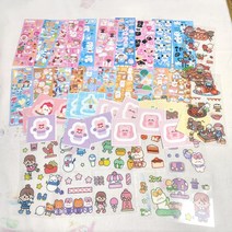 씰스티커 랜덤팩 다꾸스티커 도무송 랜덤박스