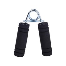 핸드 강화제 운동 트레이너 손목 운동 내구성 미끄럼 방지 근력 훈련용 핸드 그리퍼 홈 짐, 스틸 EVA, 검은색