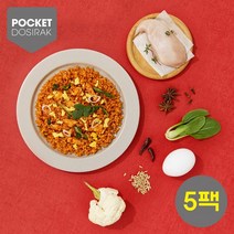 포켓콜리 마라볶음밥 5팩, 없음