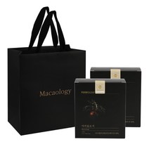[푸드올로지] 마카올로지 페루산 마카 분말 활력제 (L아르기닌 함유), 60포(2개월)+쇼핑백1개