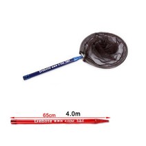 해루질장비 휴대용 탄소 텔레스코픽 장대 낚시 그물 보호 뜰채 낚싯대 접는 낚시 깊은 딥, 4m