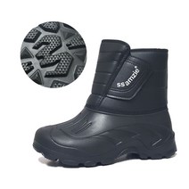 남성 발걸음이 가벼운 방수&방한부츠 워프