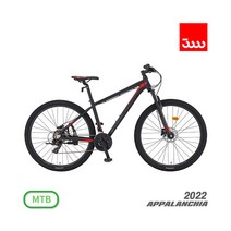 [삼천리자전거] 삼천리 2022 아팔란치아 칼라스20 21단 29인치 MTB 자전거 (완조, 사이즈색상:[S_15] 블랙 (완조립)