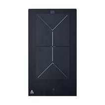 독일 EGO 파센 2구 인덕션 220V 60Hz 3.5kW SK Slim-TC NEG-Glass(Black)