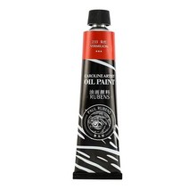 갬솔 윈저 폴 루벤스 오일 페인트 60ML 캐롤린 컬러 미디움 바탕칠물감, 128permanent deep