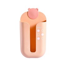 곰돌이New Noodle Box Bear Cartoon Tissue Wall-mounted Home Cute Kitchen Bed, 01 as pic