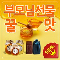 천연벌꿀 어버이날 선물세트 아카시아 야생화 밤 꿀 2.4kg 단지꿀 면역력 강화 천연영양제 약꿀, 호랑이: 밤꿀( 2.4kg)단지꿀