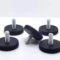 테이블 책상 높이조절대 종발이 다리 조절 나사 M8 볼트 가구 제작 식탁 조절좌 철재 원목, 상세페이지 참조