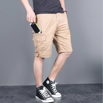 캠핑쇼우 전술용 카고면반바지