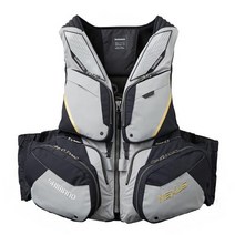 윤성정품 시마노 구명복 VF-120W 그레이 2XL 넥서스 플로팅 구명조끼 바다 레져 낚시조끼