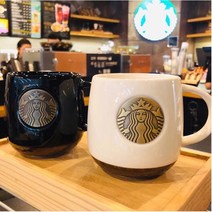 스타벅스 황동컵 414ml/ 감성 머그컵 북유럽주방 돌잔치 답례 선물용, 화이트(무지포장)