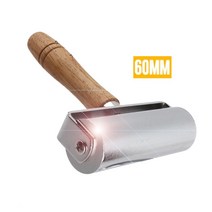 비슈몰유통 가죽 엣지 쇠롤러 공예 본드접착 본딩 폭60MM