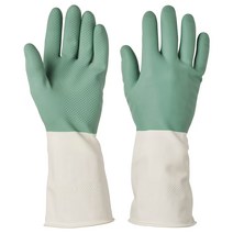 [당일발송] 이케아 NEW 고무장갑 천연라텍스 린니그 RINNIG S/M, 혼합, 중(M), 1개입